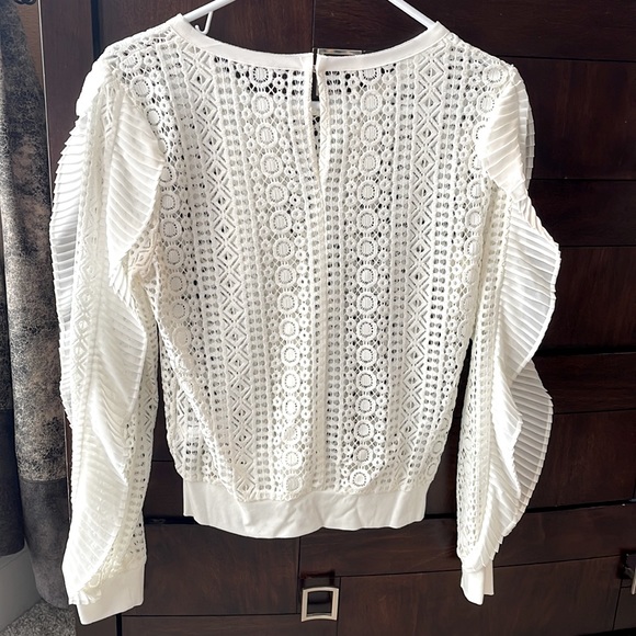 Womens Blouse in Ivory - Express - Size XS - Picture 2 of 2